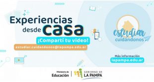 Educación invita a compartir videos desde casa