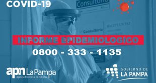 COVID-19: dos casos positivos, uno corresponde a “Búsqueda Activa” en General Pico y el otro a La Adela