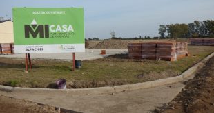 El Intendente destaca que la obra pública motoriza la economía de Alpachiri