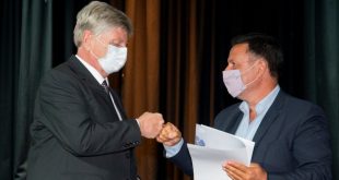 “Generarán empleo y motorizarán la economía de Acha”, afirmó Sabarots sobre las obras públicas adjudicadas