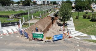 Santa Rosa: cortes por obras de saneamiento
