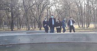 Ziliotto recorrió obras y emprendimientos en Winifreda junto a la Intendenta Adriana García