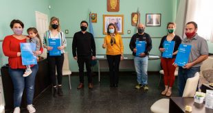Se entregaron cinco actas del programa “Protección de la Vivienda” en Colonia Barón.