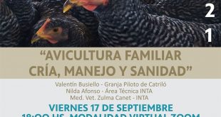 Producción invitó a una jornada sobre Avicultura Familiar