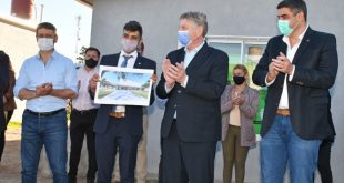 El Intendente de Lonquimay celebró que Provincia invierta 0 millones en una Plaza Deportiva