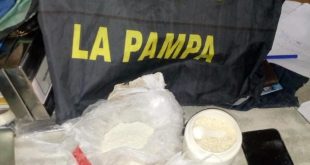 Secuestraron cocaína y detienen una persona en Santa Rosa