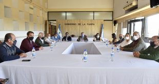 El gobernador Ziliotto se reunió con autoridades de CARBAP